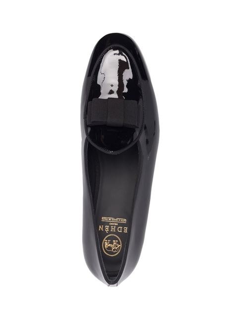 Black bow detail loafers Edhèn milano - men EDHÈN MILANO | ESUM01P09F0899NR